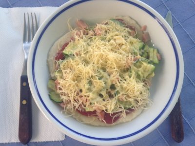 Ketogén pizza